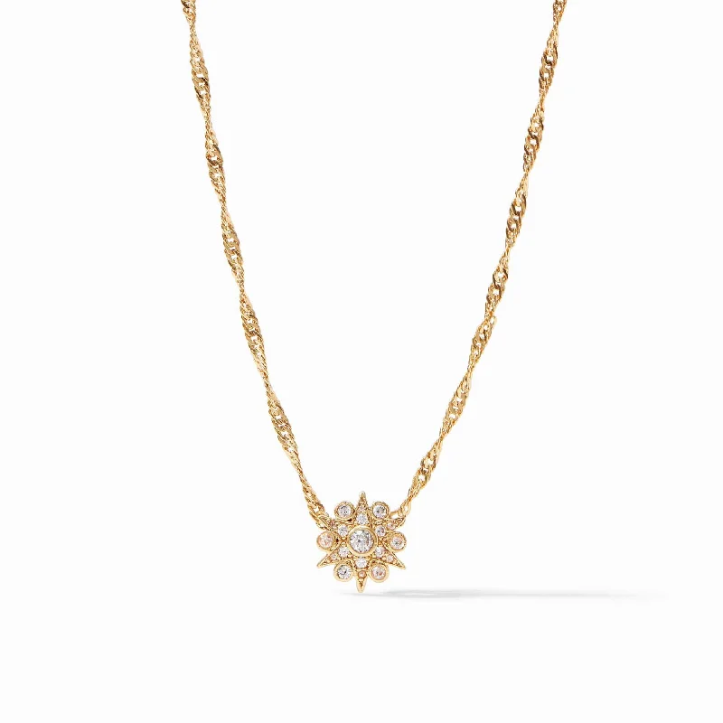 Celeste Demi Solitaire Necklace