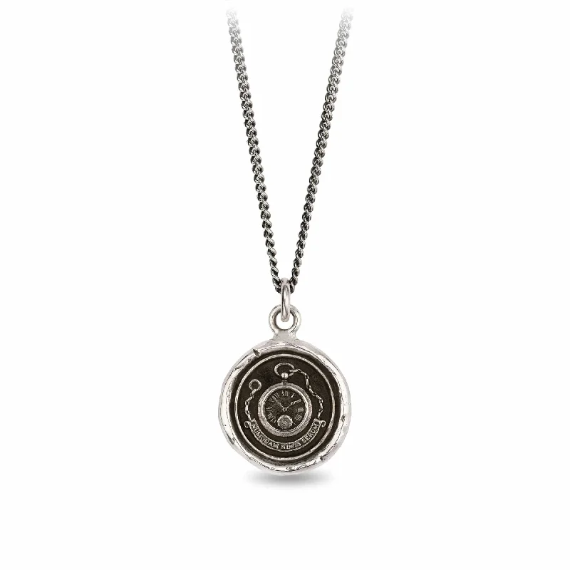 Never Too Late Talisman Necklace