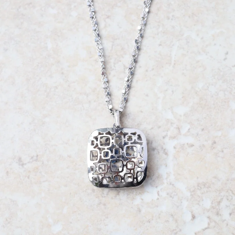 Mosaic Square Necklace