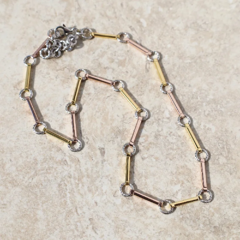 Bar Link Necklace