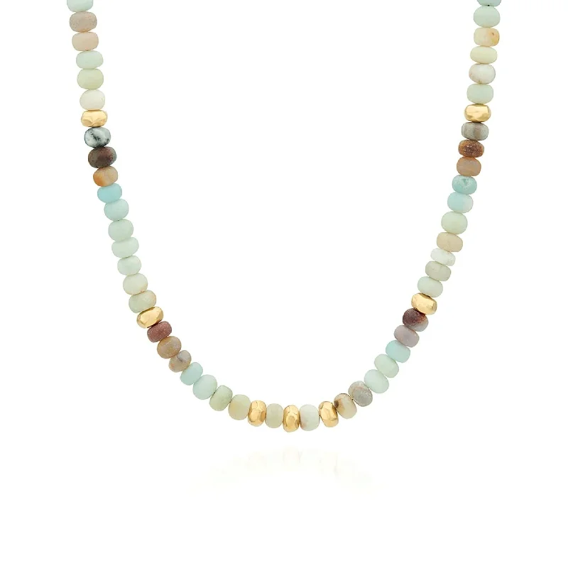 Amazonite Beaded Necklace